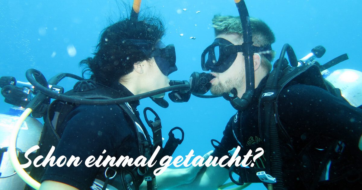 Schon einmal getaucht?