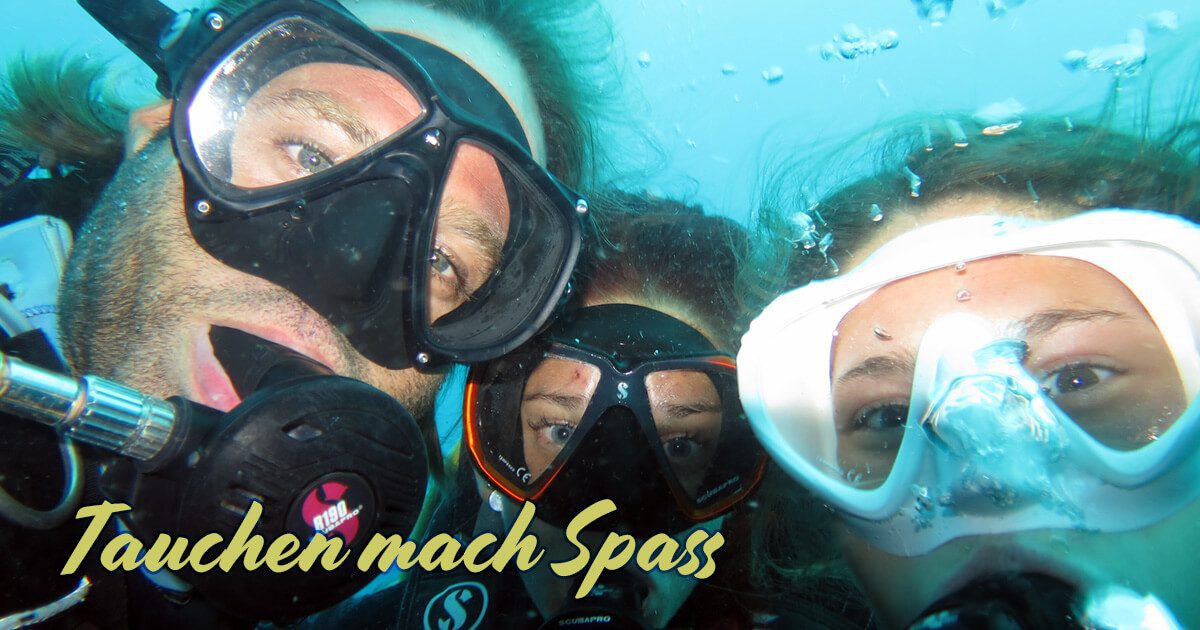 Tauchen macht Spass