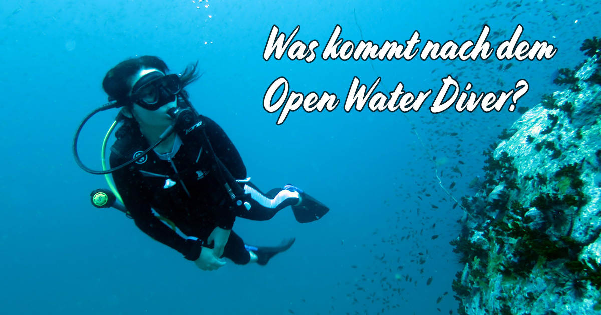 Was kommt nach dem Open Water Diver?